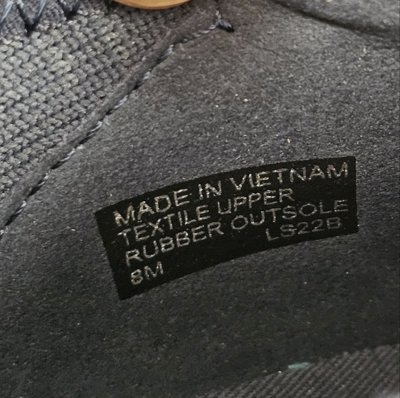 Michael Kors Monique Knit Trainer Lace Up Sneakers MK Logo Stretch Navy Sz8 - Picture 11 of 11